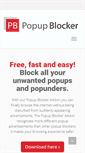 Mobile Screenshot of popup-blocker.com